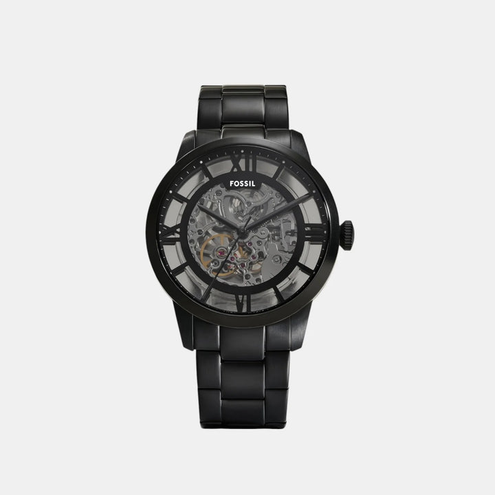 Fossil Townsman Automatic ME3269 Blue Dial Brown Leather Men&