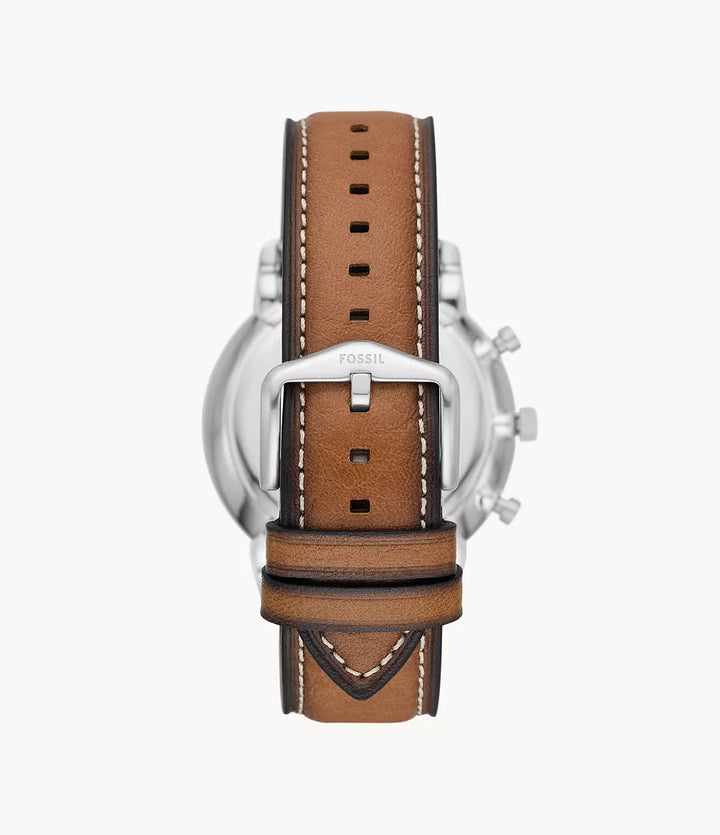 Fossil Blue Dive FS5963 Automatic Black Dial Black Leather Strap Men&