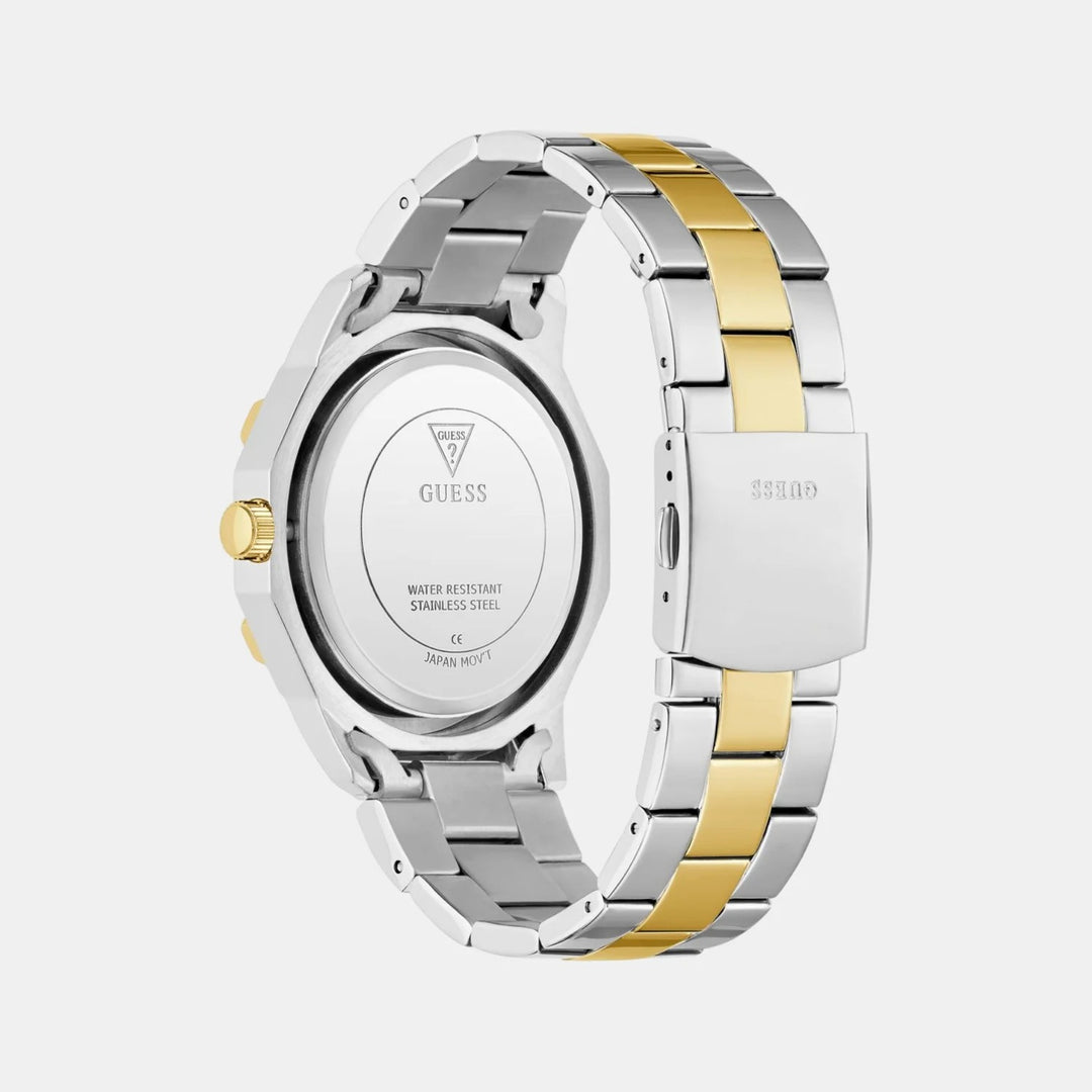 Guess Regal Men Watch GW0990G4 – Black Dial Multi-Function Two-Tone