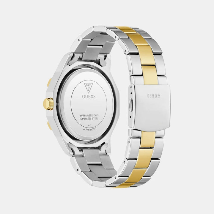 Guess Regal Men Watch GW0990G4 – Black Dial Multi-Function Two-Tone