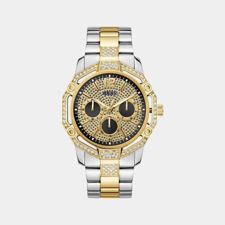 Guess Regal Men Watch GW0990G4 – Black Dial Multi-Function Two-Tone