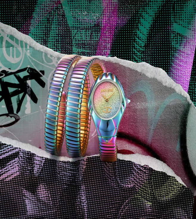 Just Cavalli Signature Snake Women&