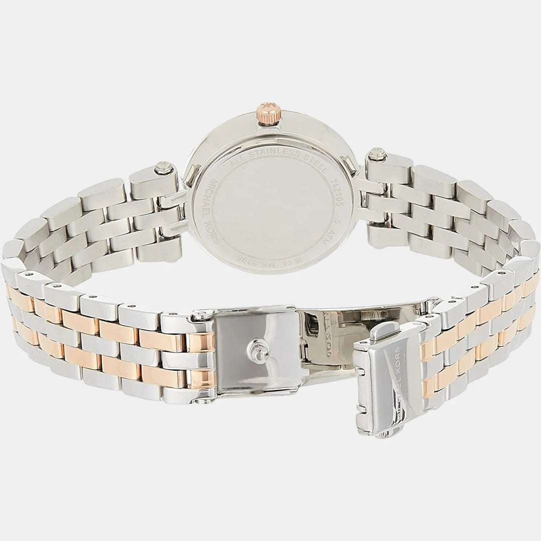 Michael Kors Darci MK3298 Two-Tone Glitz Bezel Women&