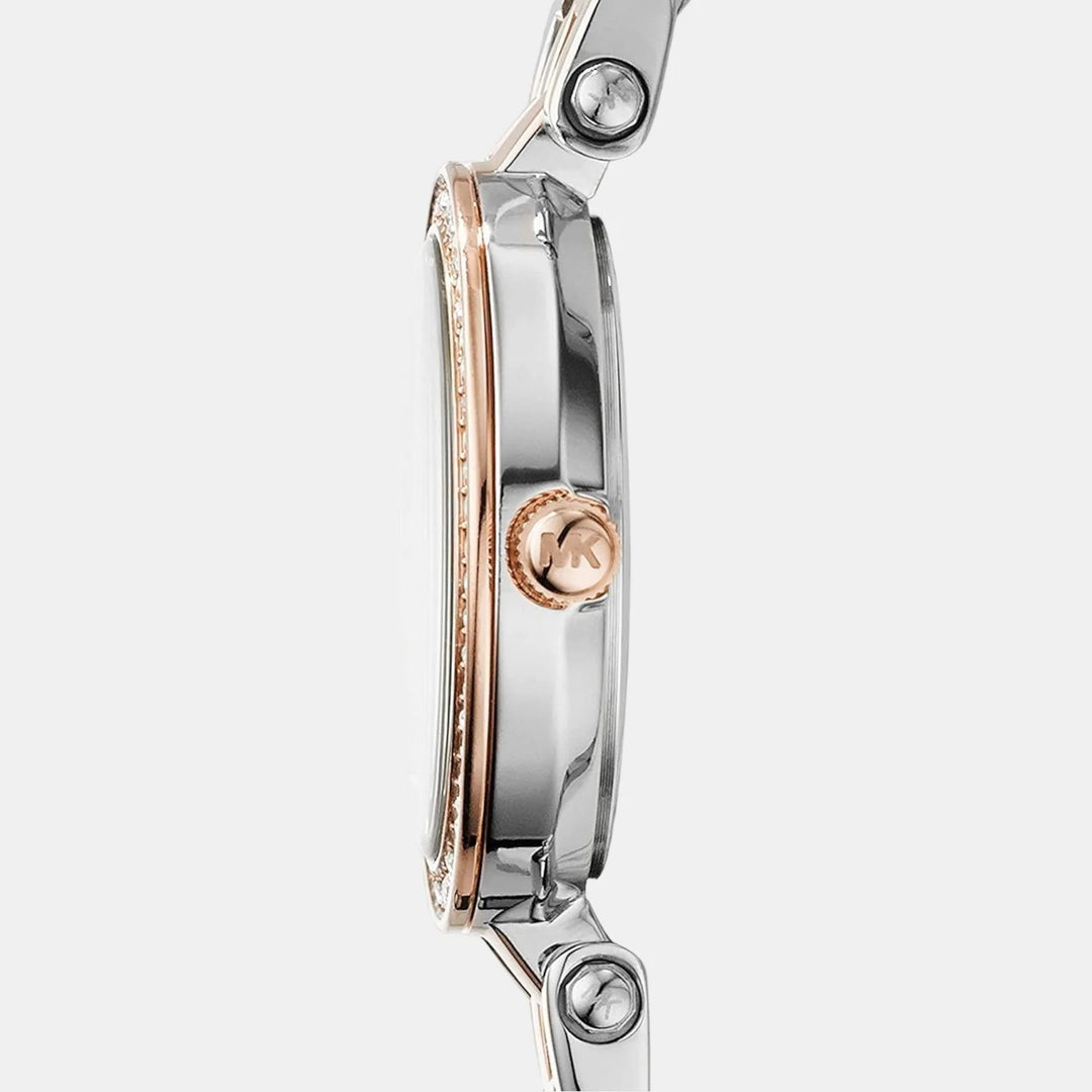 Michael Kors Darci MK3298 Two-Tone Glitz Bezel Women&