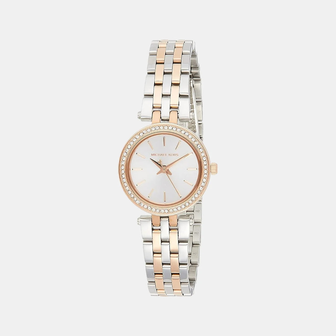 Michael Kors Darci MK3298 Two-Tone Glitz Bezel Women&