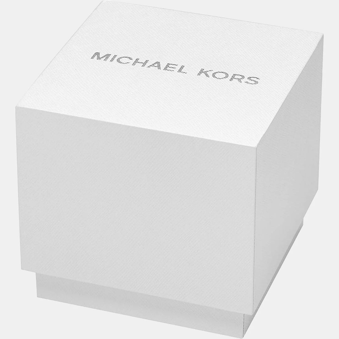 Michael Kors Lauryn MK3716 Pavé Rose Gold-Tone Stainless Steel Women&