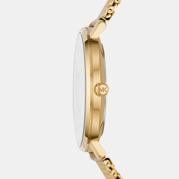 Michael Kors Pyper MK4339 Gold-Tone Logo Dial Women&