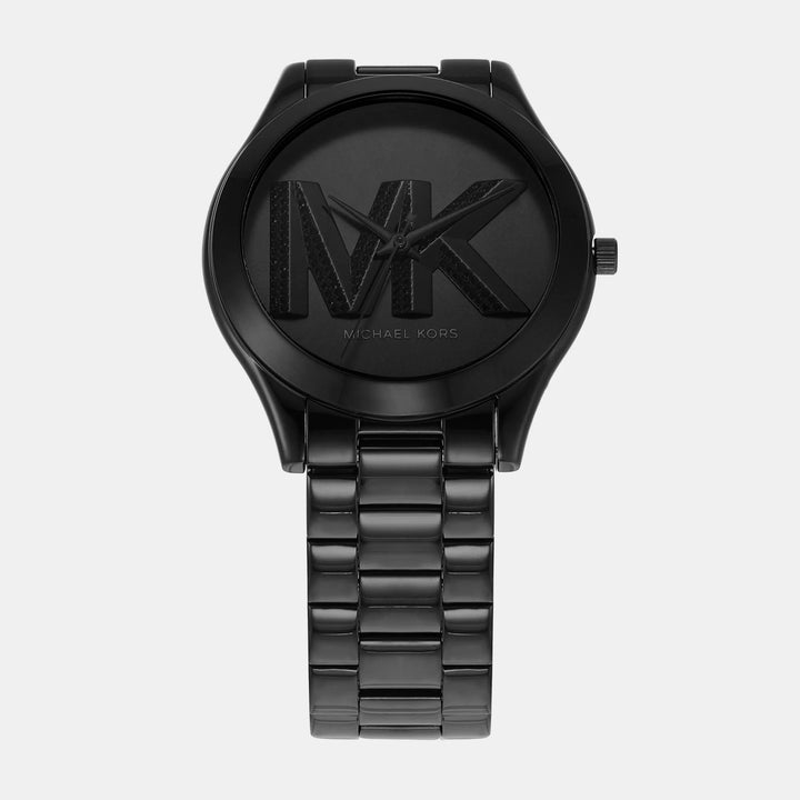 Michael Kors Lennox MK4734 Rose Gold-Tone Logo Dial Women&
