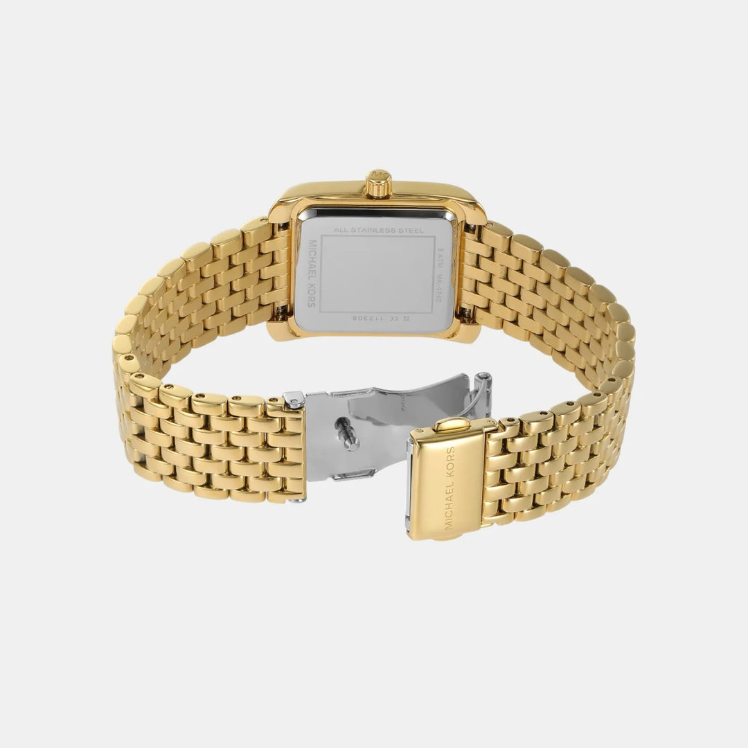 Michael Kors Camille MK4742 Pavé Rose Gold-Tone Stainless Steel Women&