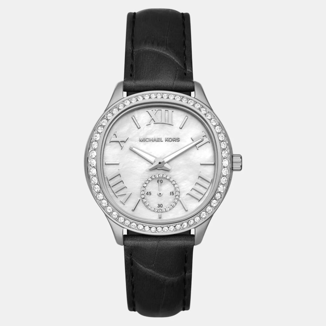 Michael Kors Sage MK4821 Gold-Tone Pavé Bezel Women&