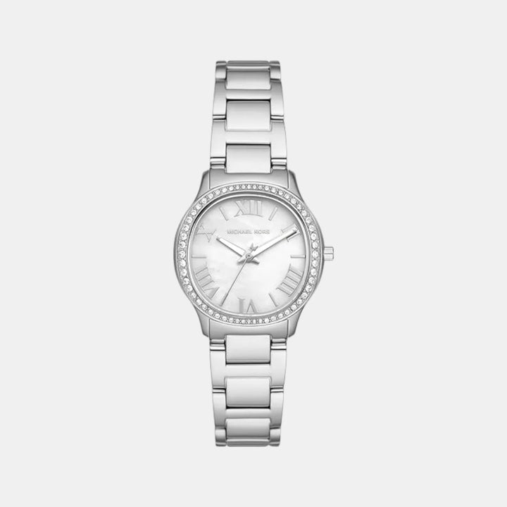 Michael Kors Tibby MK4824 Rose Gold-Tone Pavé Stainless Steel Women&