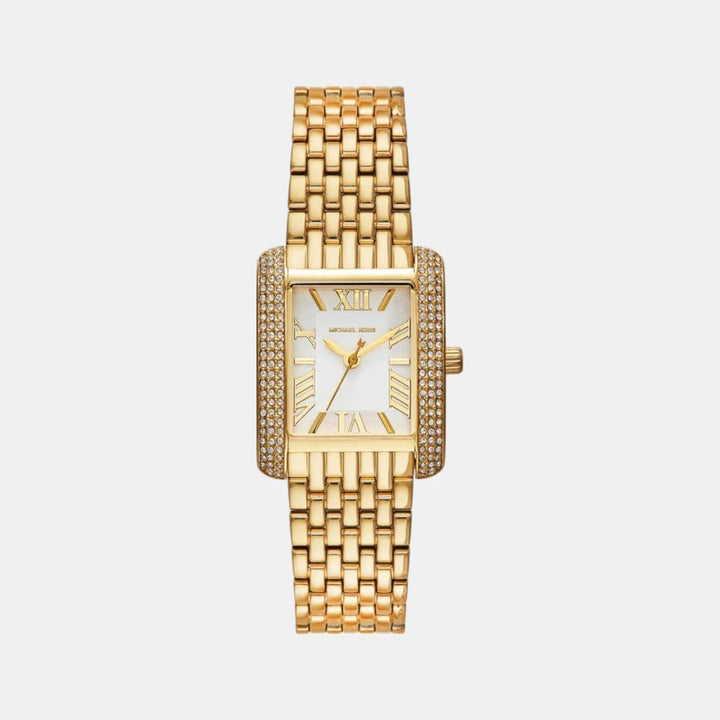 Michael Kors Sage MK4826 Rose Gold-Tone Pavé Bezel Women&