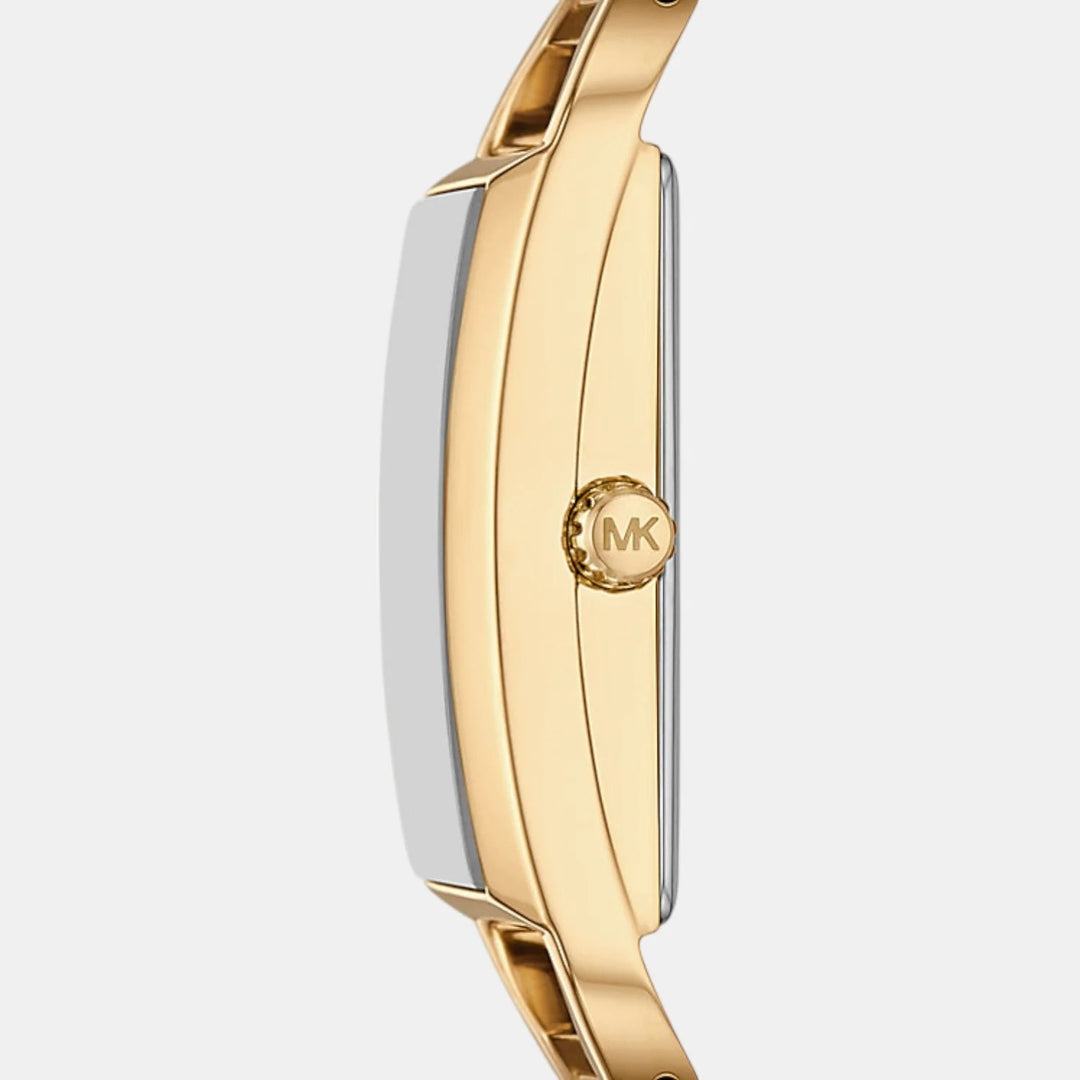 Michael Kors Sage MK4840 Silver-Tone Pavé Bezel Women&