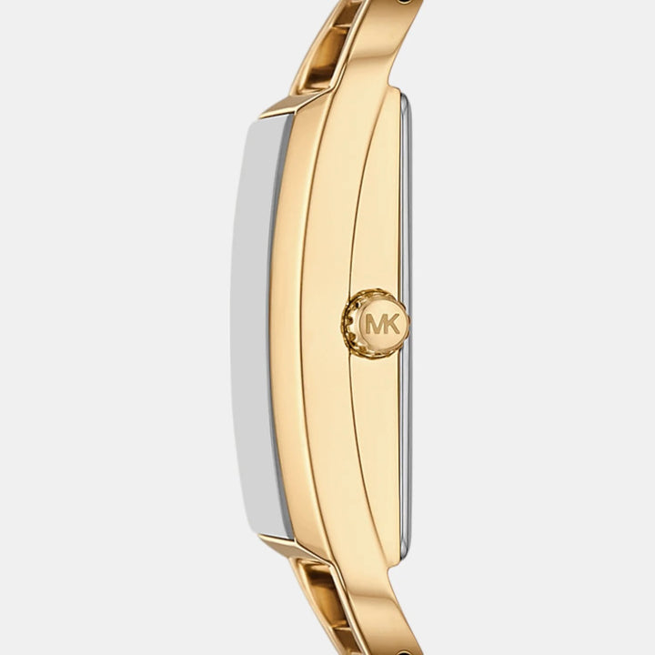 Michael Kors Sage MK4840 Silver-Tone Pavé Bezel Women&