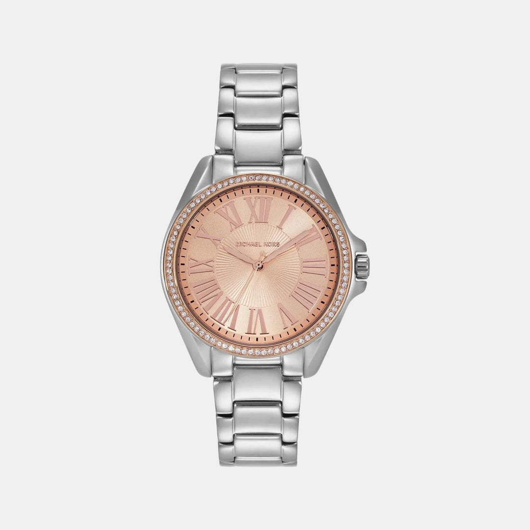 Michael Kors Liliane MK4854 Rose Gold-Tone Pavé Women&