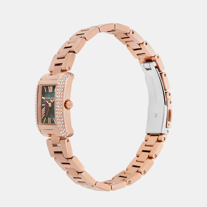 Michael Kors Emery MK4868 Pavé Rose Gold-Tone Women&