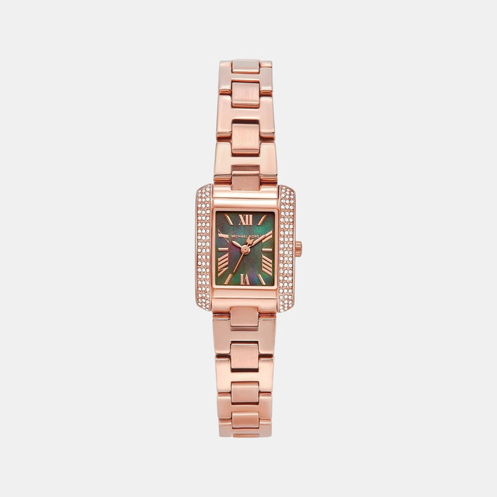 Michael Kors Emery MK4868 Pavé Rose Gold-Tone Women&