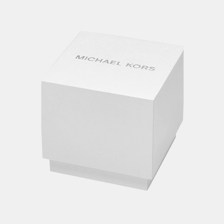 Michael Kors Harlowe MK4870 Pavé Silver-Tone Women&