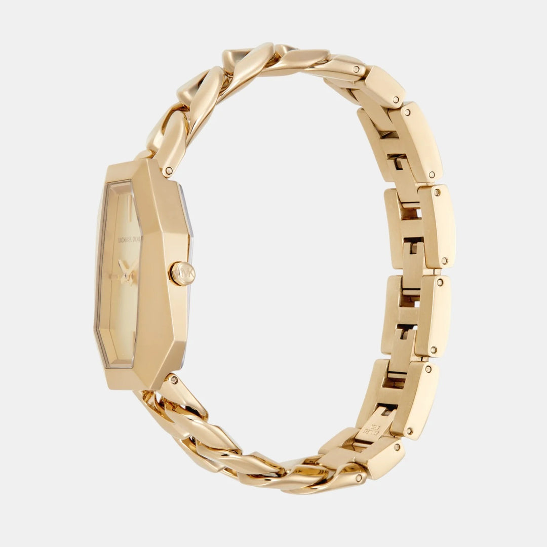 Michael Kors Suri MK4878 Gold-Tone Pavé Women&
