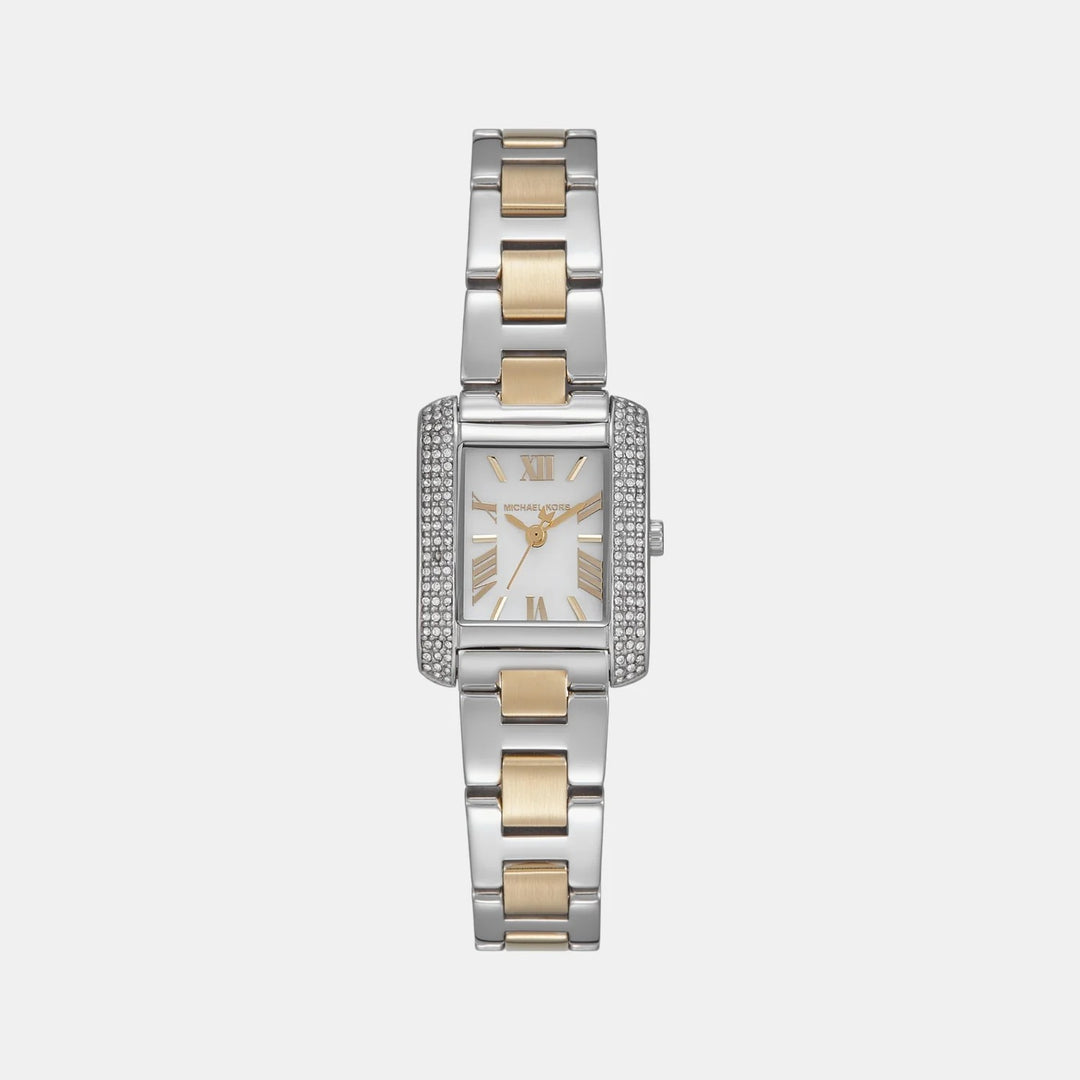 Michael Kors Harlowe MK4882 Pavé Rose Gold-Tone Women&
