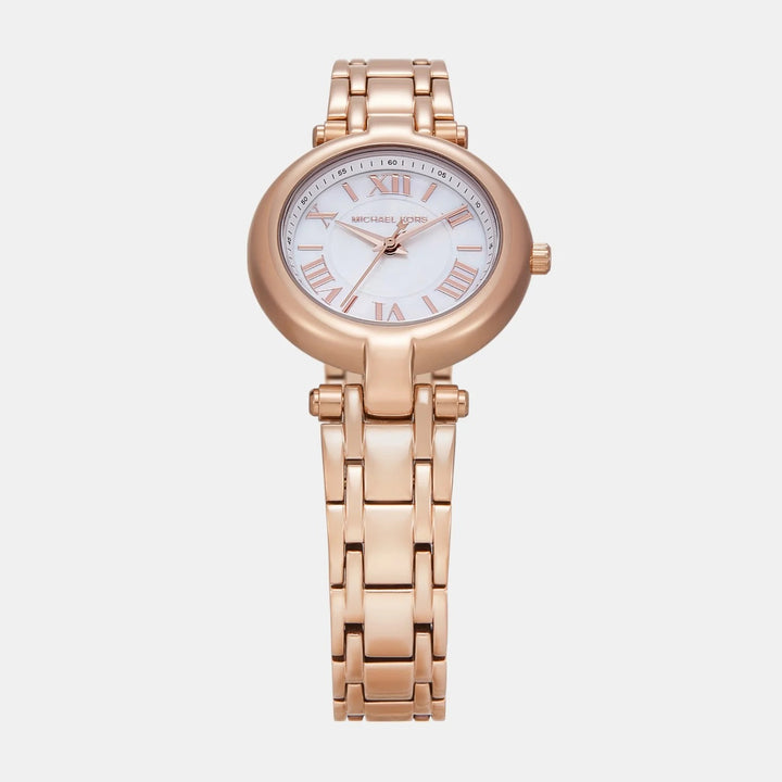 Michael Kors Heirloom MK4893 Rose Gold-Tone Stainless Steel Women&