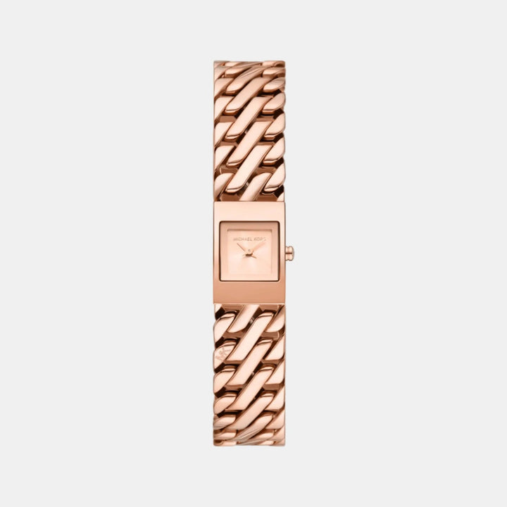 Michael Kors Darrington MK4908 Gold-Tone Pavé Bezel Women&