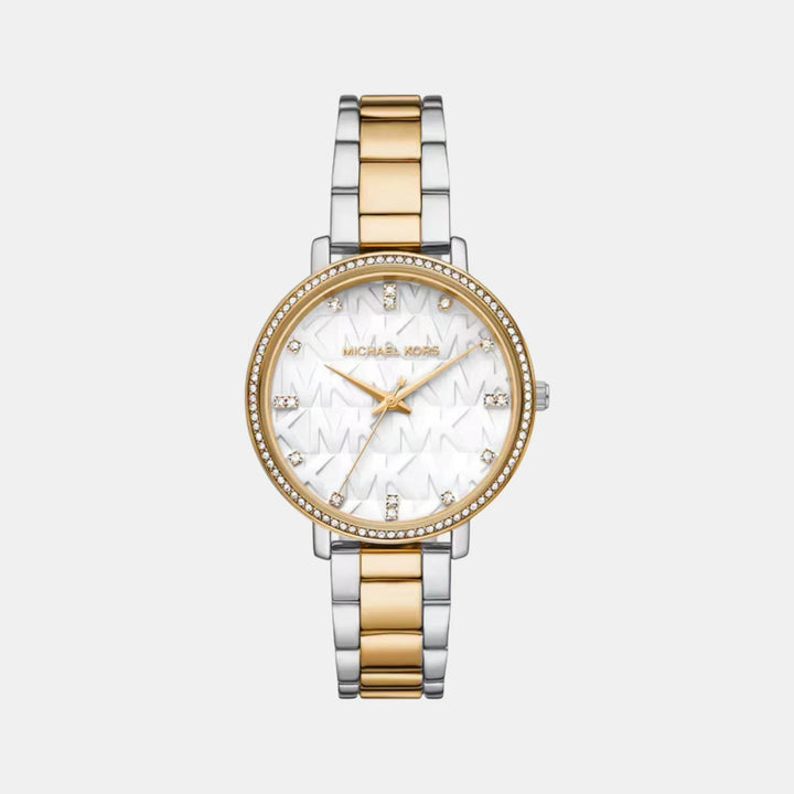 Michael Kors Pyper MK4918 Gold-Tone Stainless Steel Women&