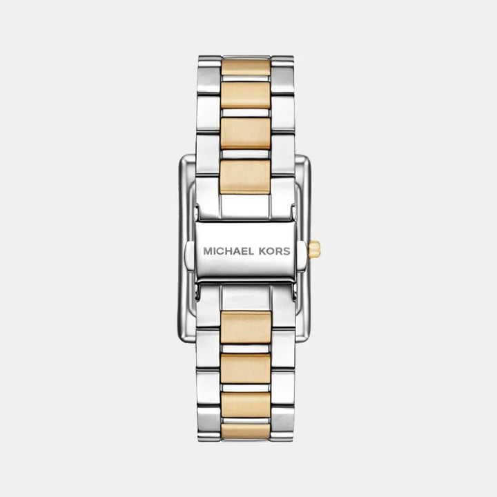 Michael Kors Essex MK4967 Silver-Tone Pavé Dial Women&