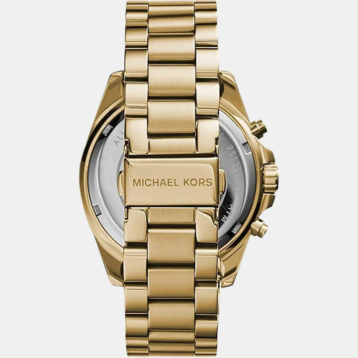 Michael Kors Bradshaw MK5605 Gold-Tone Chronograph Women&