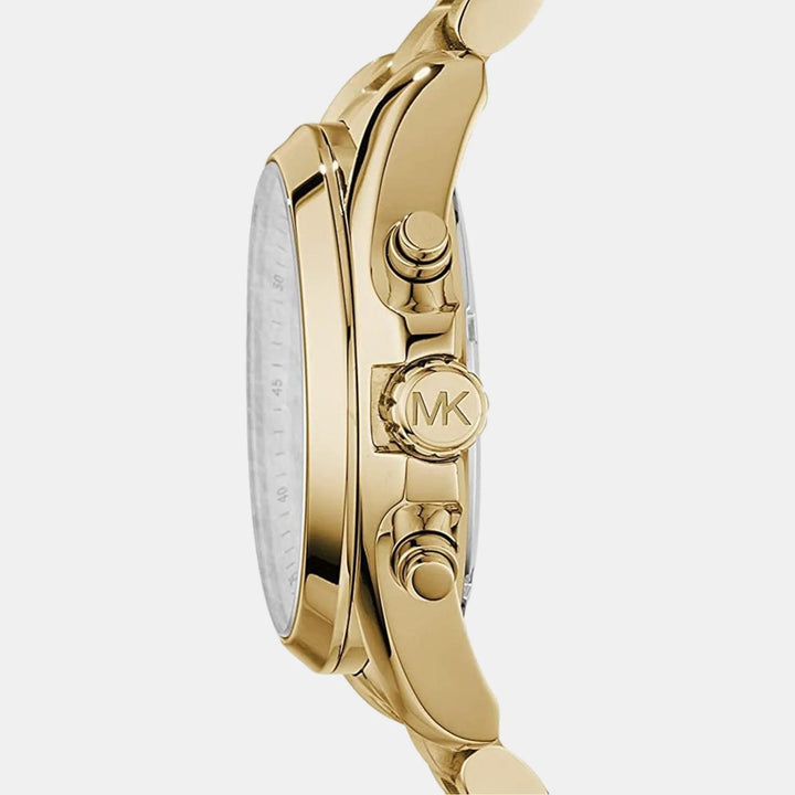 Michael Kors Bradshaw MK5605 Gold-Tone Chronograph Women&