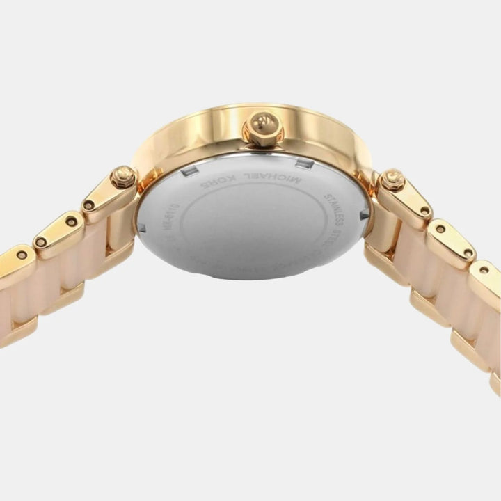 Michael Kors Mini Parker MK6110 Rose Gold-Tone Pavé Women&