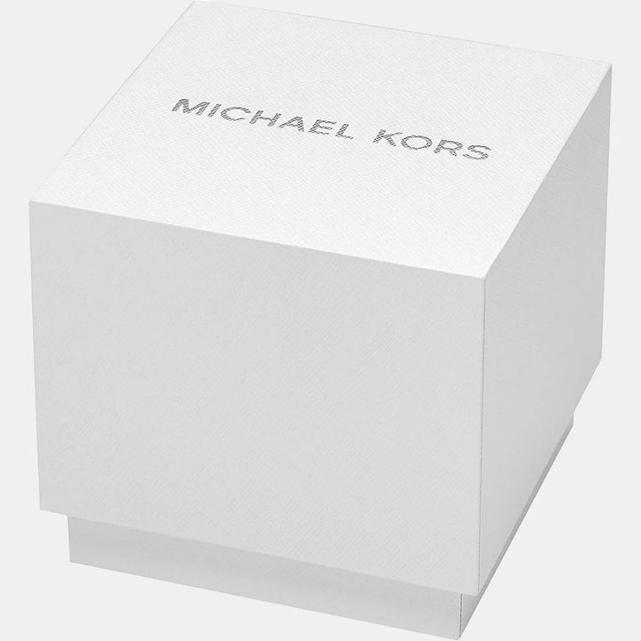 Michael Kors Bryant MK6485 Rose Gold-Tone Pavé Acetate Women&