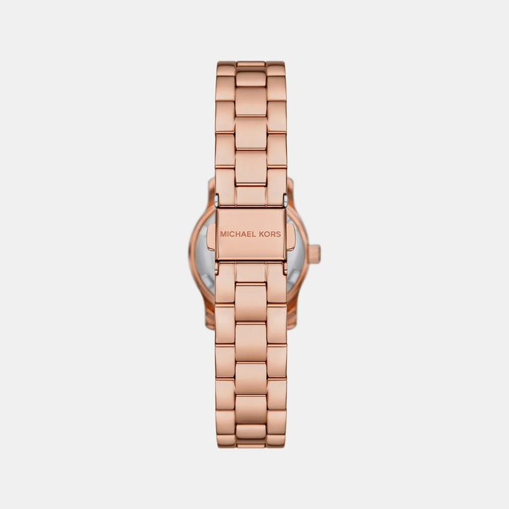 Michael Kors Everest MK7458 Gold-Tone Pavé Stainless Steel Women&