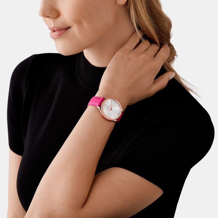 Michael Kors Runway MK7469 Ombre Pink Stainless Steel Women&