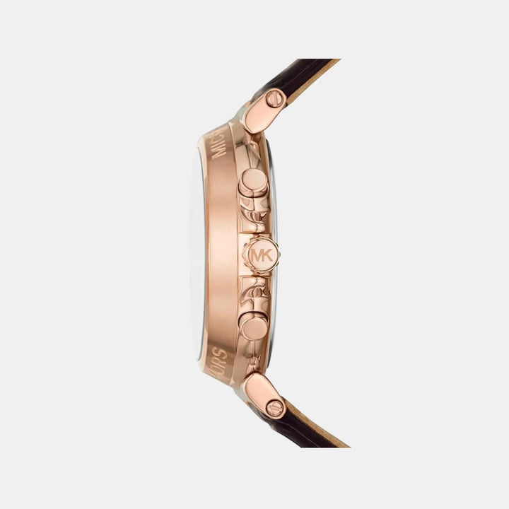 Michael Kors Runway MK7497 Gold-Tone Chronograph Women&