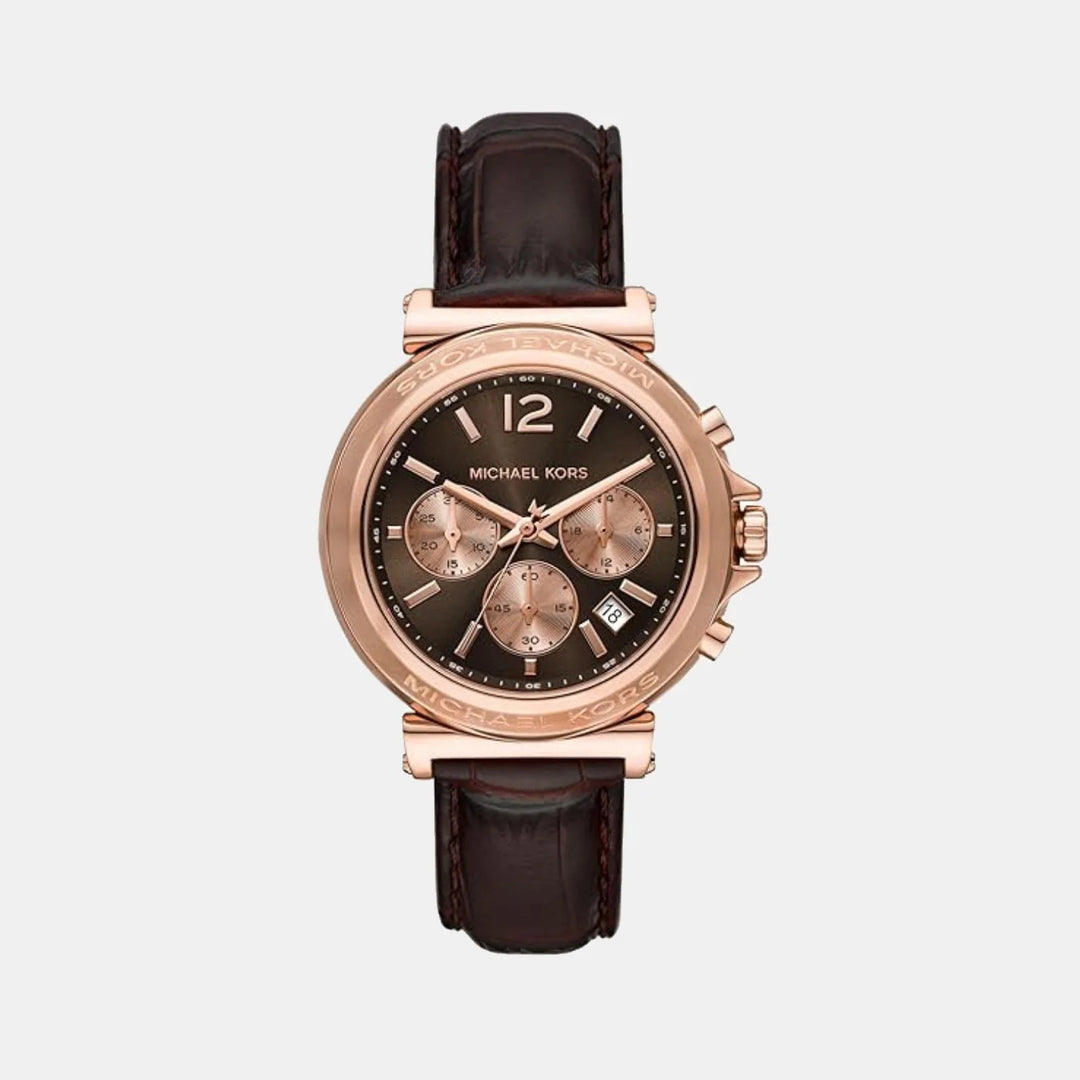 Michael Kors Runway MK7497 Gold-Tone Chronograph Women&