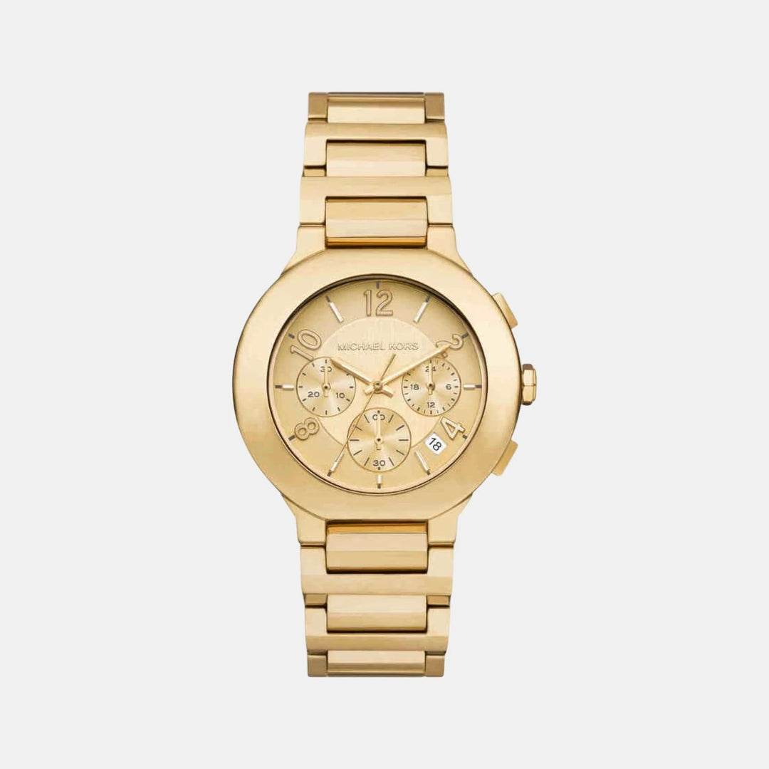 Michael Kors Sage MK7520 Silver-Tone Pavé Stainless Steel Women&