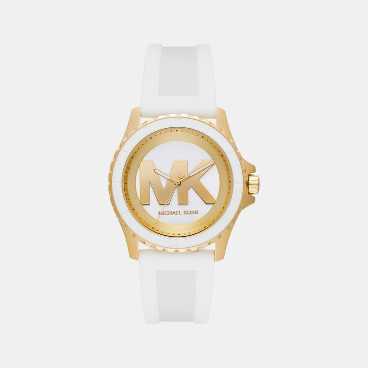 Michael Kors Runway MK7535 Silver-Tone Chain Link Women&
