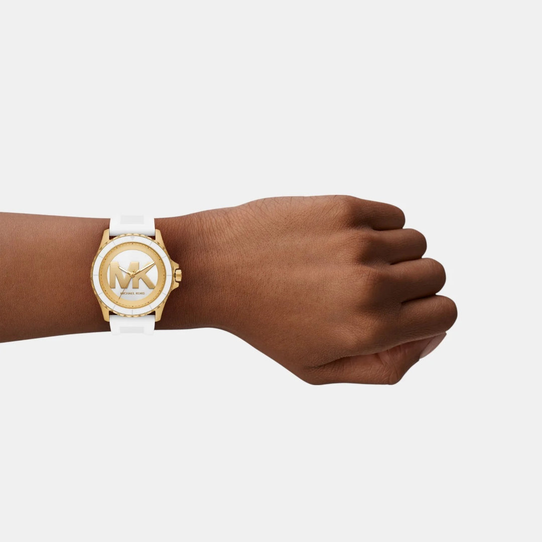 Michael Kors Runway MK7535 Silver-Tone Chain Link Women&