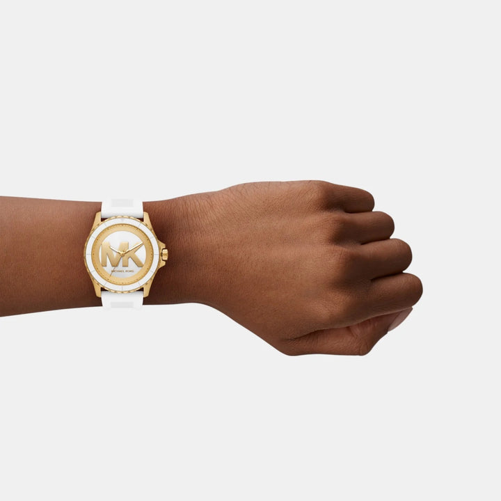 Michael Kors Runway MK7535 Silver-Tone Chain Link Women&