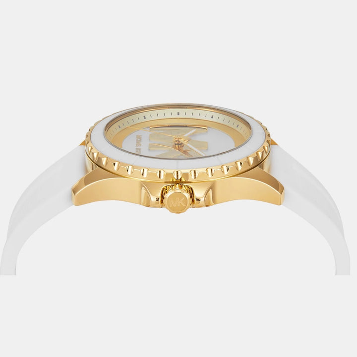 Michael Kors Runway MK7535 Silver-Tone Chain Link Women&
