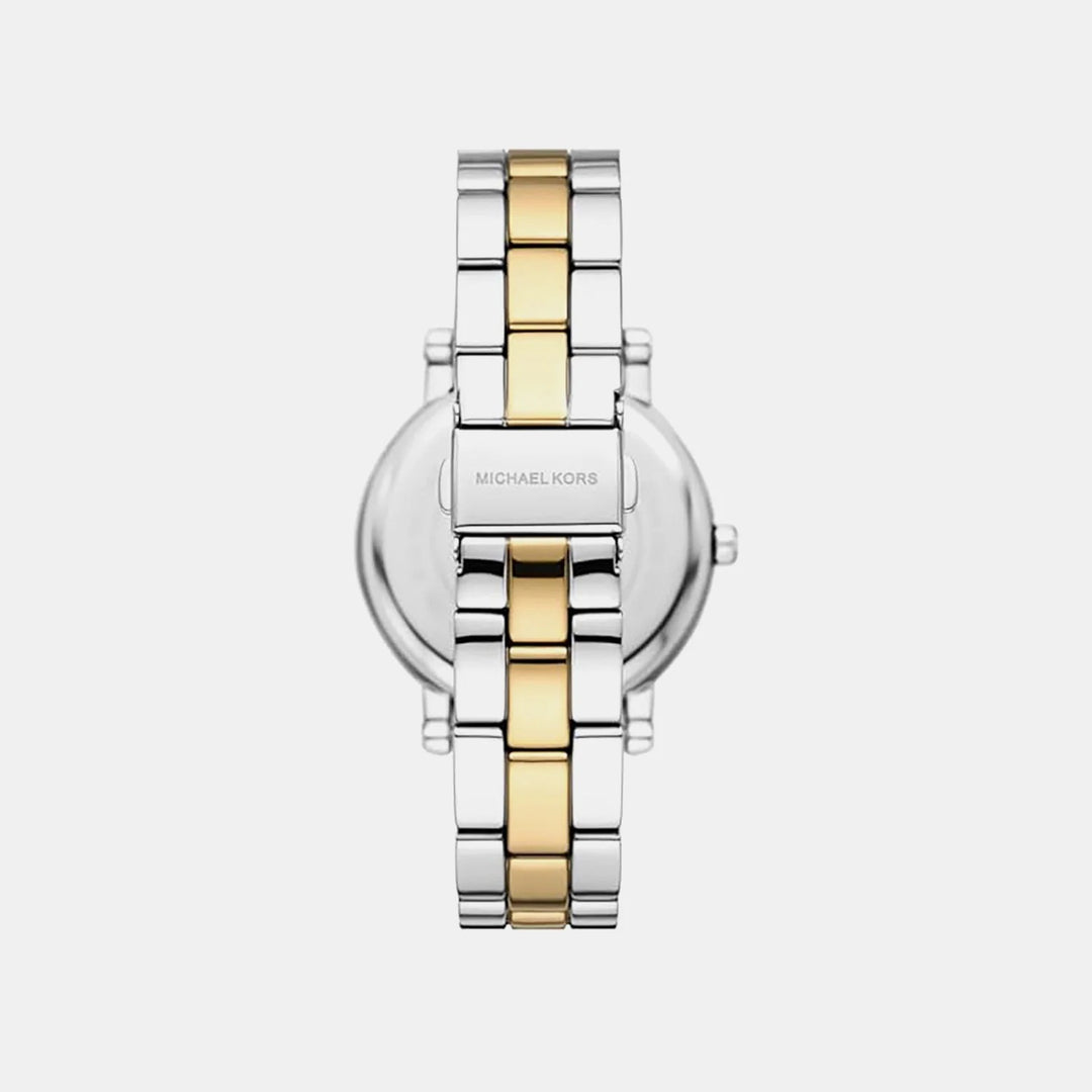 Michael Kors Corey MK7550 Gold-Tone Pavé Bezel Women&