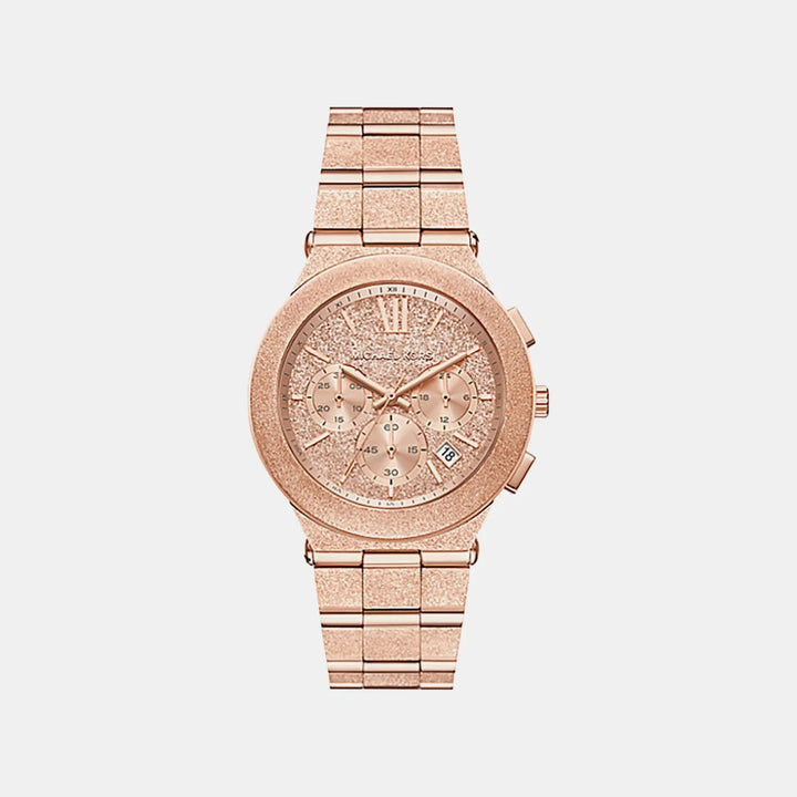 Michael Kors Billie MK7557 Pavé Gold-Tone Stainless Steel Women&