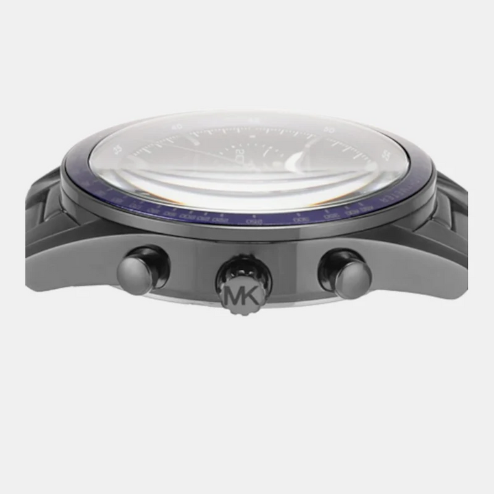 Michael Kors MK9111 Warren Dial Blue Silicone Men&