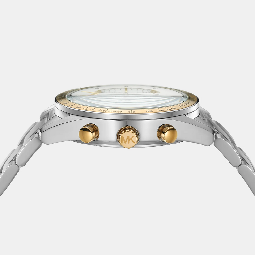 Michael Kors MK9112 Automatic Skeleton Dial Gold-Tone Men&