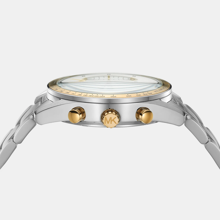Michael Kors MK9112 Automatic Skeleton Dial Gold-Tone Men&