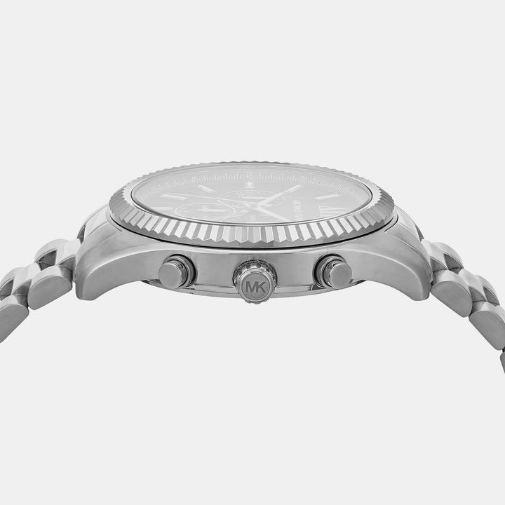 Michael Kors Lexington MK9152 Blue Dial Silver-Tone Men&