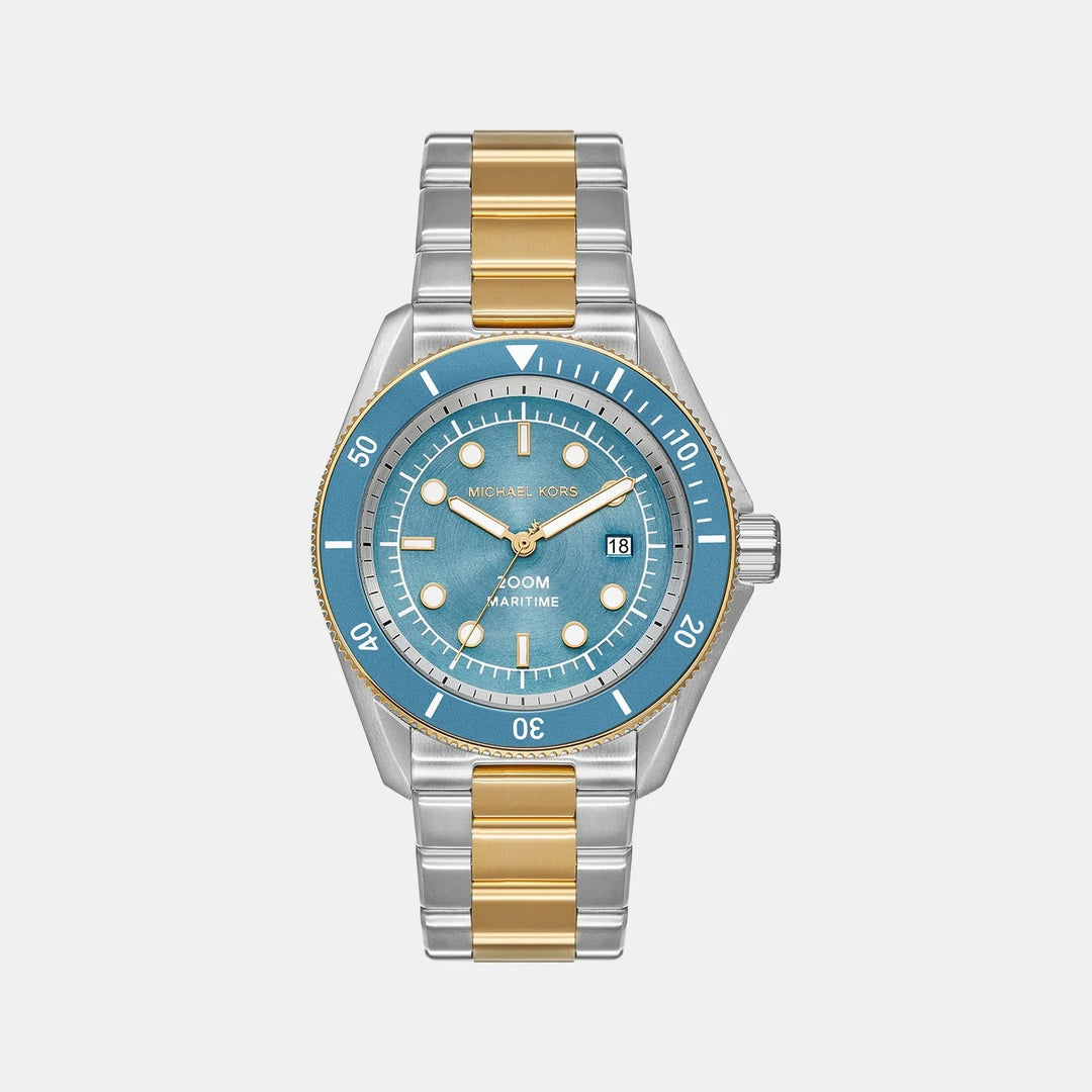 Michael Kors Lexington MK9169 Silver-Tone Stainless Steel Men&