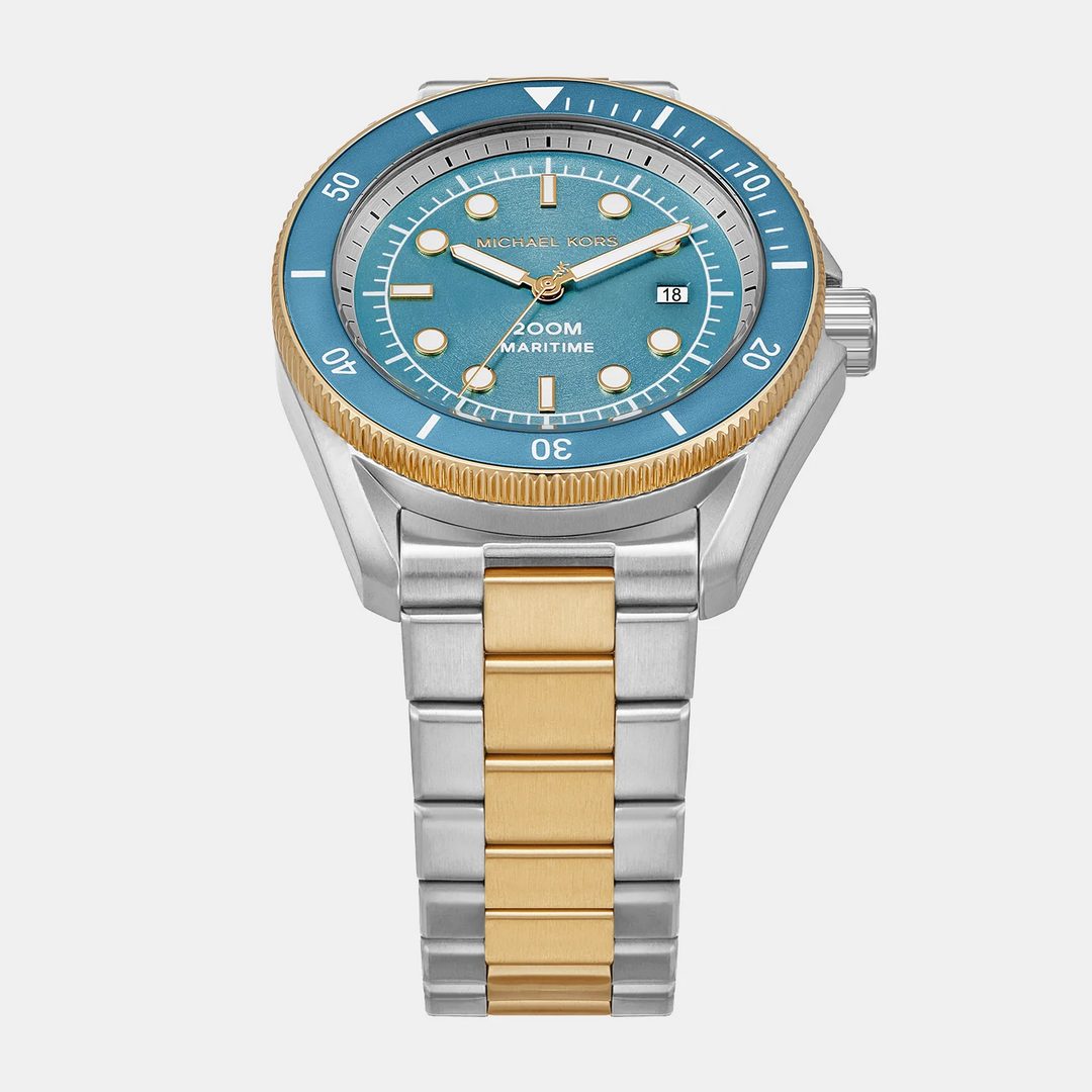 Michael Kors Lexington MK9169 Silver-Tone Stainless Steel Men&