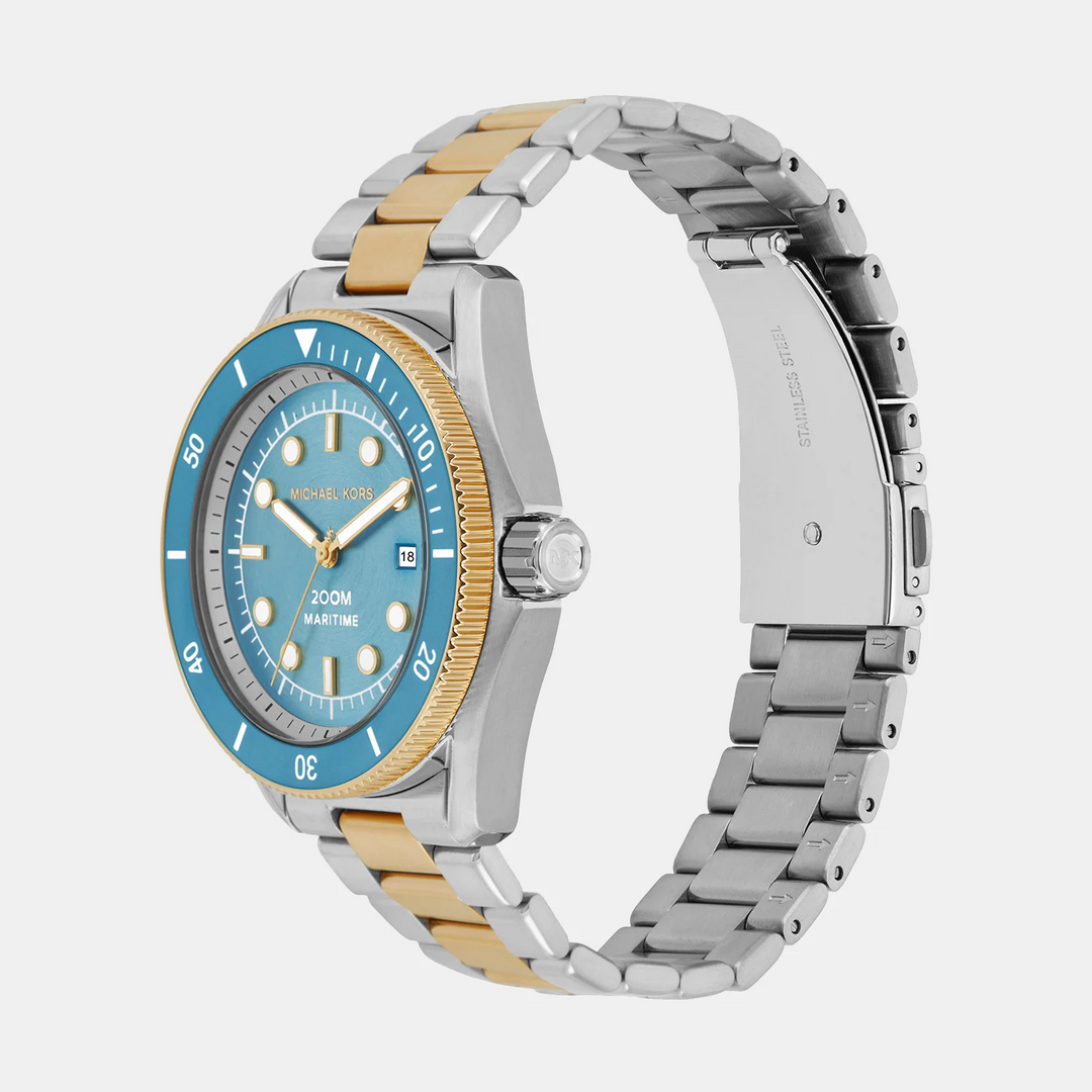 Michael Kors Lexington MK9169 Silver-Tone Stainless Steel Men&